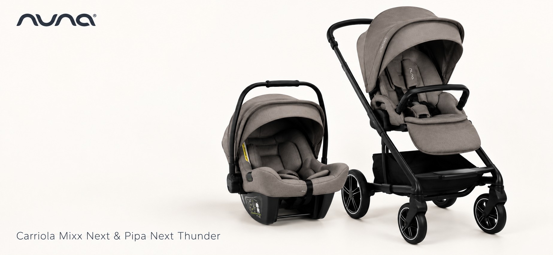 Nuna - Carriola Mixx Next y Pipa Next Thunder