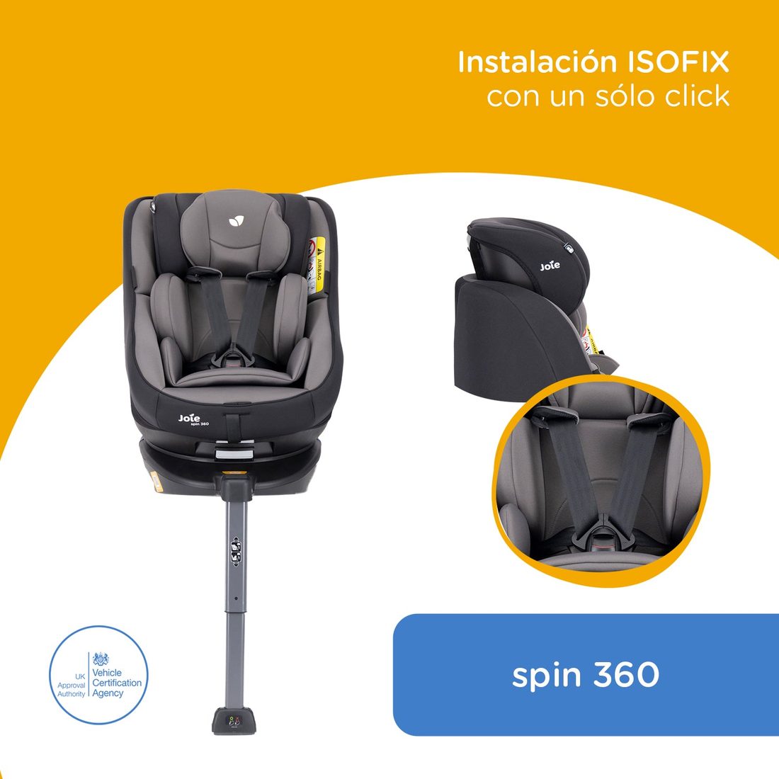 Autoasiento Spin 360